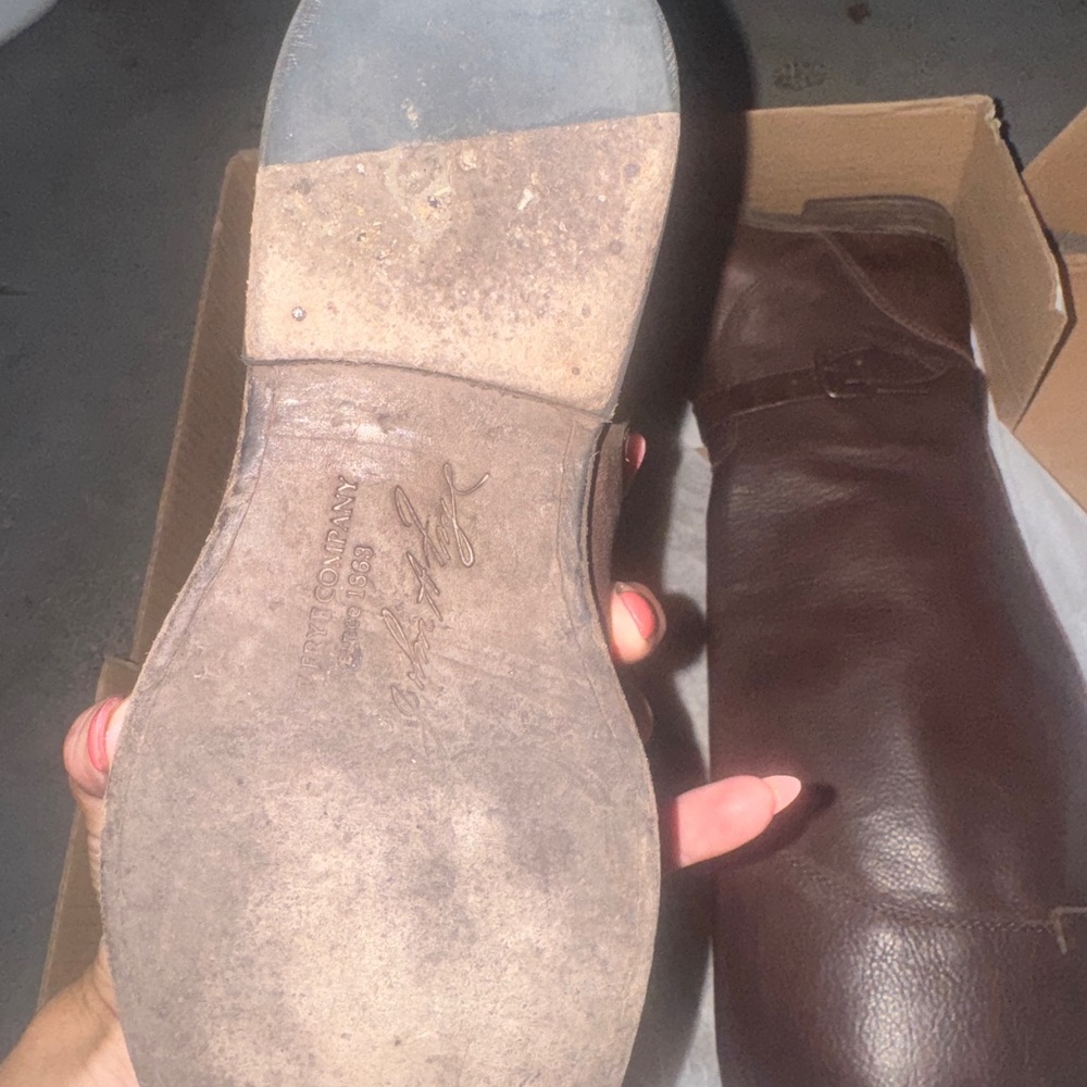 Frye Phillip Leather Riding Boots - Picture 3 of 7